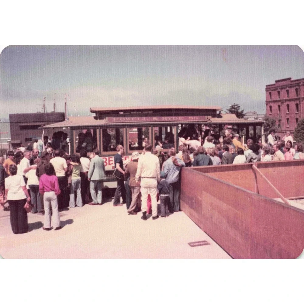 Vintage 1974 San Francisco Photo Lot of 24 Chinatown Alcatraz Ferry Cable Car - Picture 5 of 16